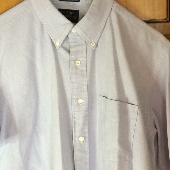 FINAL SALE PRICE Cambridge Classics SS Dress Shirt in Size 17 - Picture 2 of 7